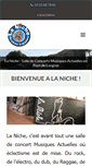 Mobile Screenshot of laniche.fr